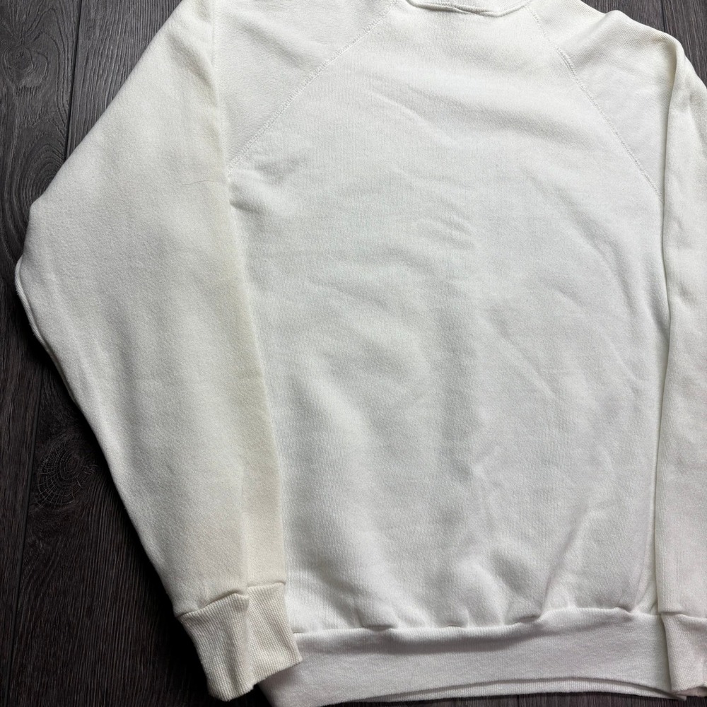 Vintage Disney Mickey's 60th Birthday Large Sweatshirt 1928-1988 White USA Made - Picture 6 of 9